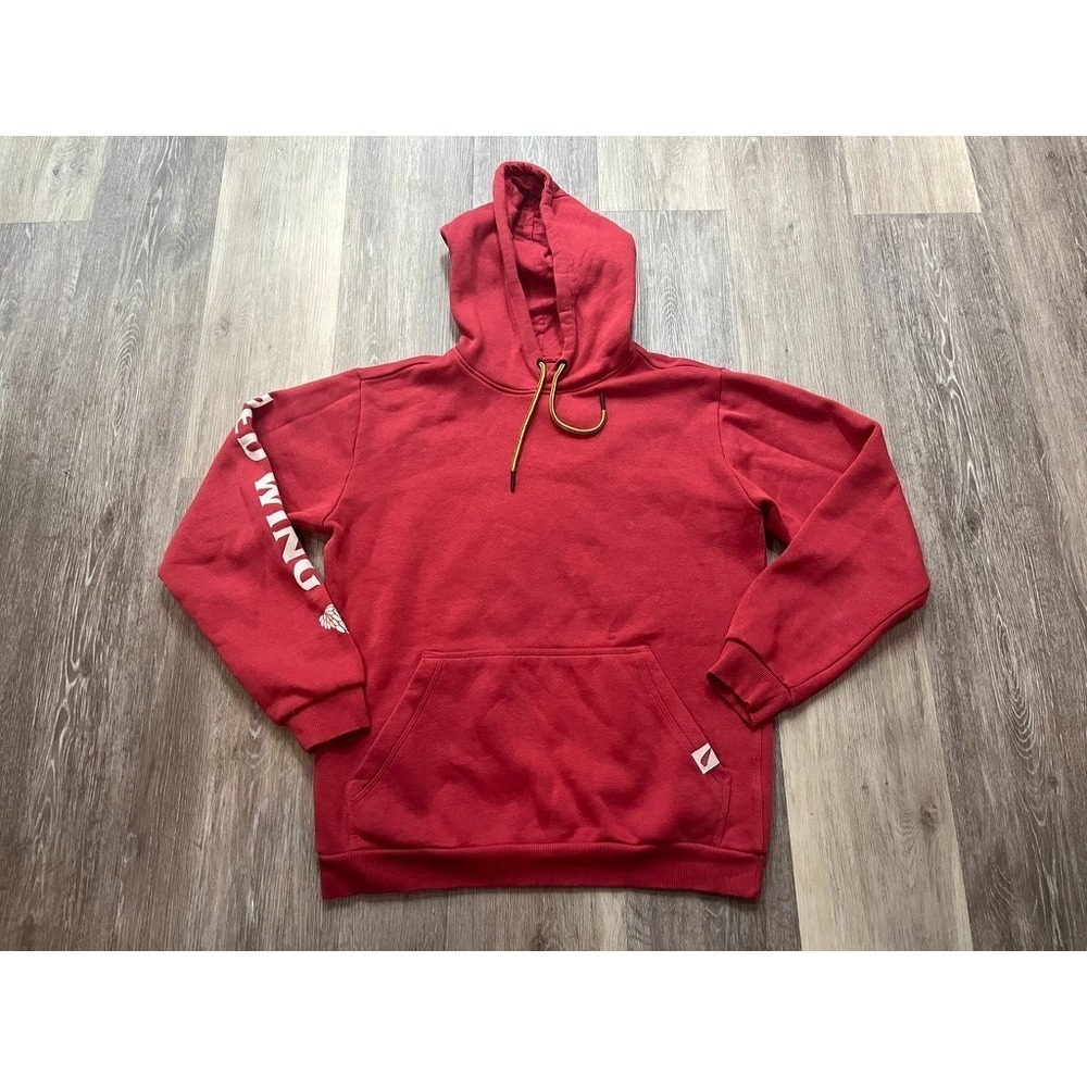 Authentic Red Wing Boots Shoes Ltd Edition Hoodie Hooded Sweatshirt Size S